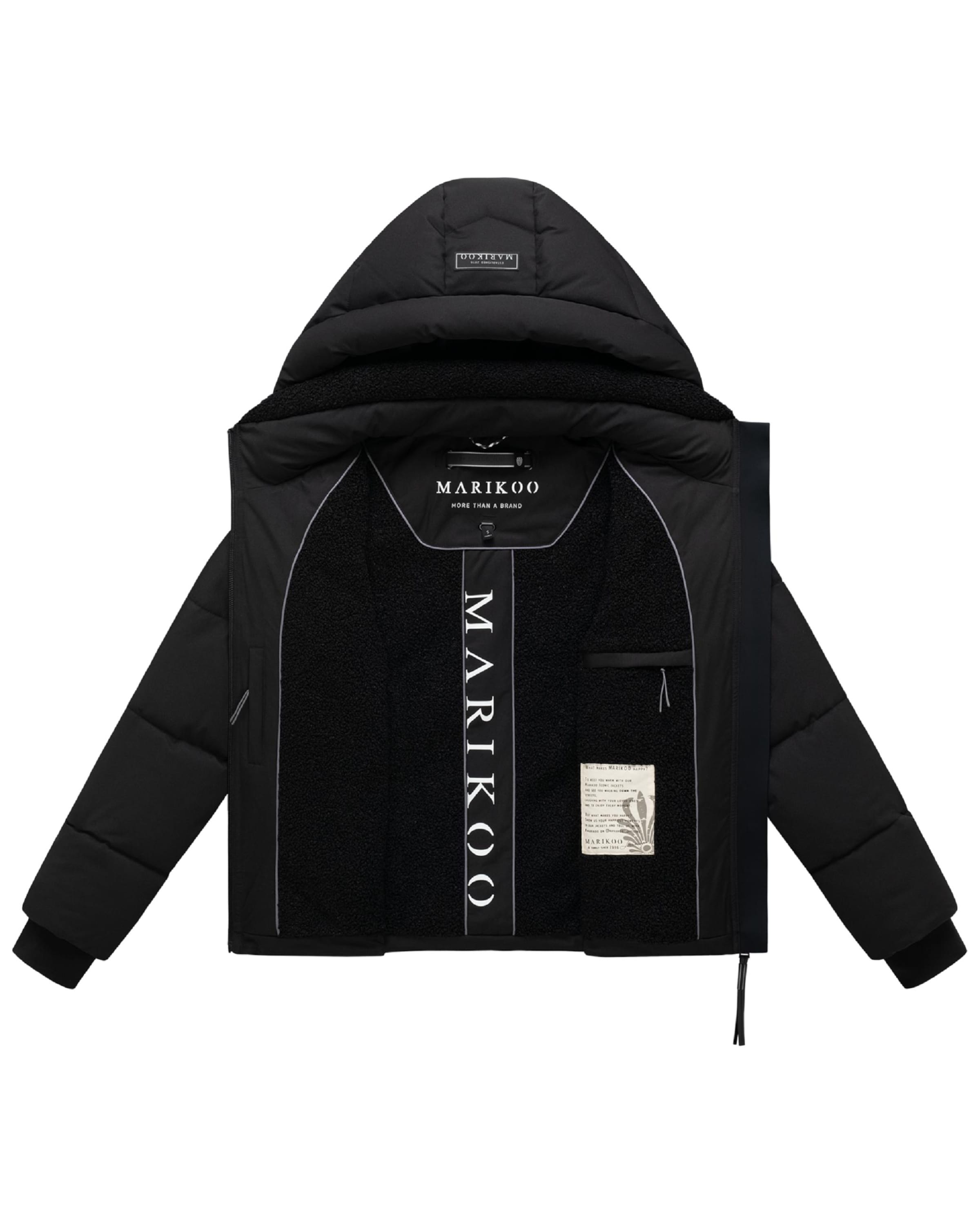 Veste d’hiver 'Shinamii XVI' MARIKOO en noir
