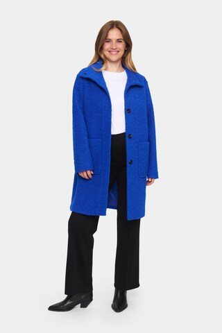 SAINT TROPEZ Tussenmantel 'Ferddy' in Blauw