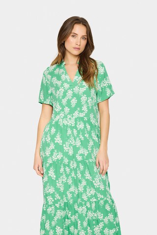 SAINT TROPEZ - Vestido 'Eda' em verde