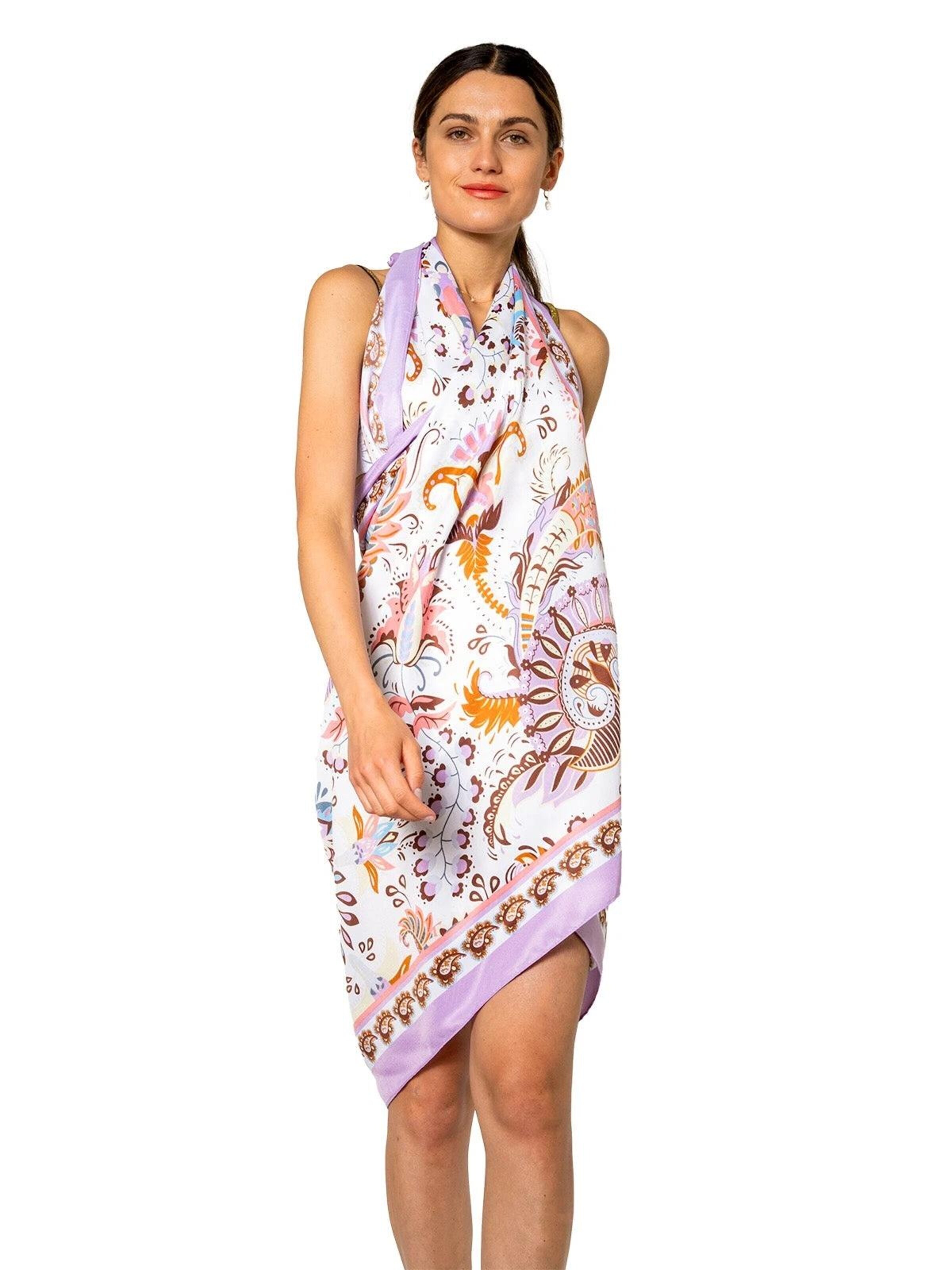 MayTree Beach Towel in Purple