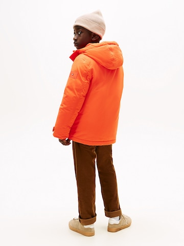 TOMMY HILFIGER Between-season jacket 'Essential' in Orange