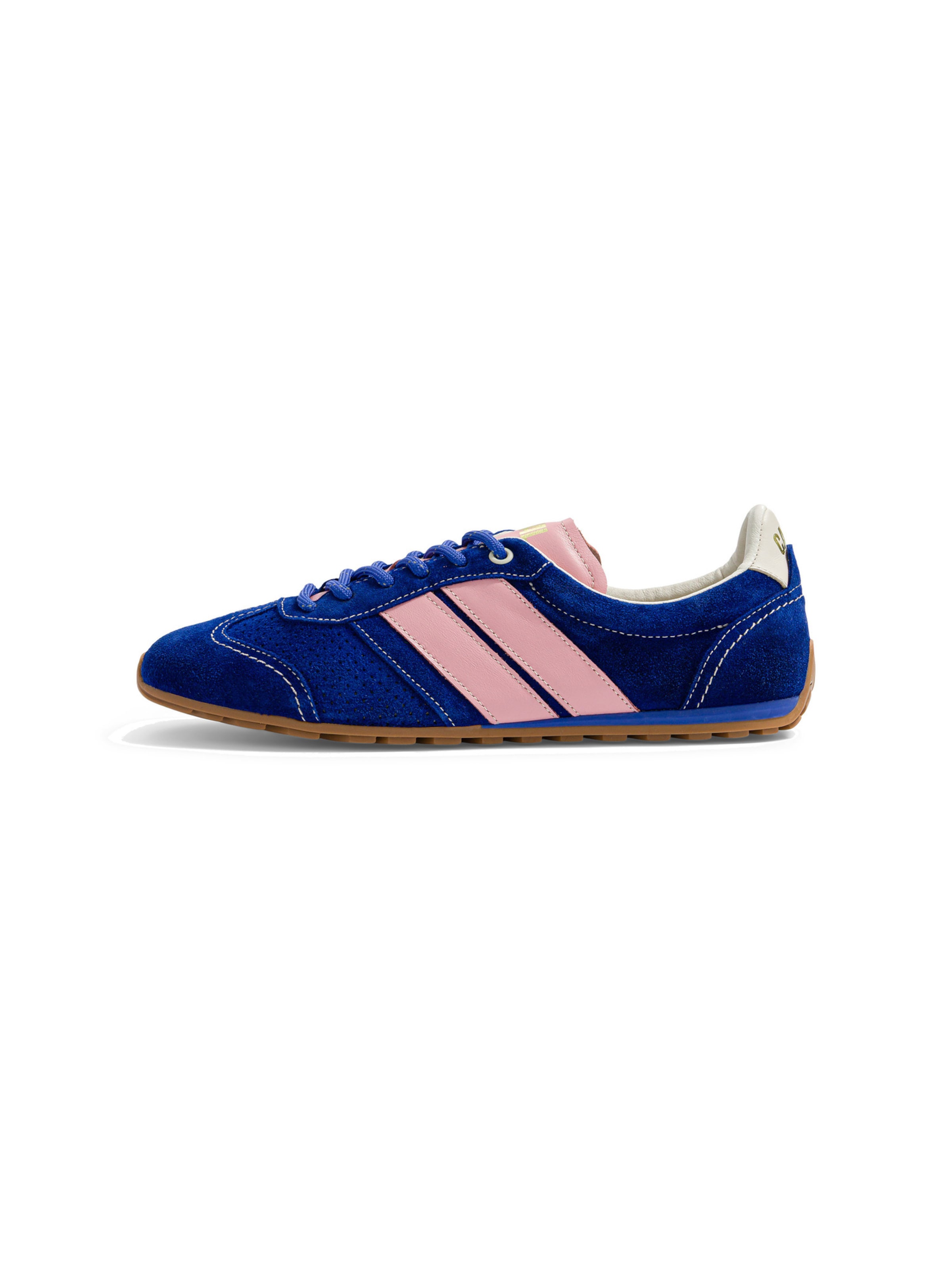 Scarpa stringata ' BALLET ' di Caval in blu: frontale