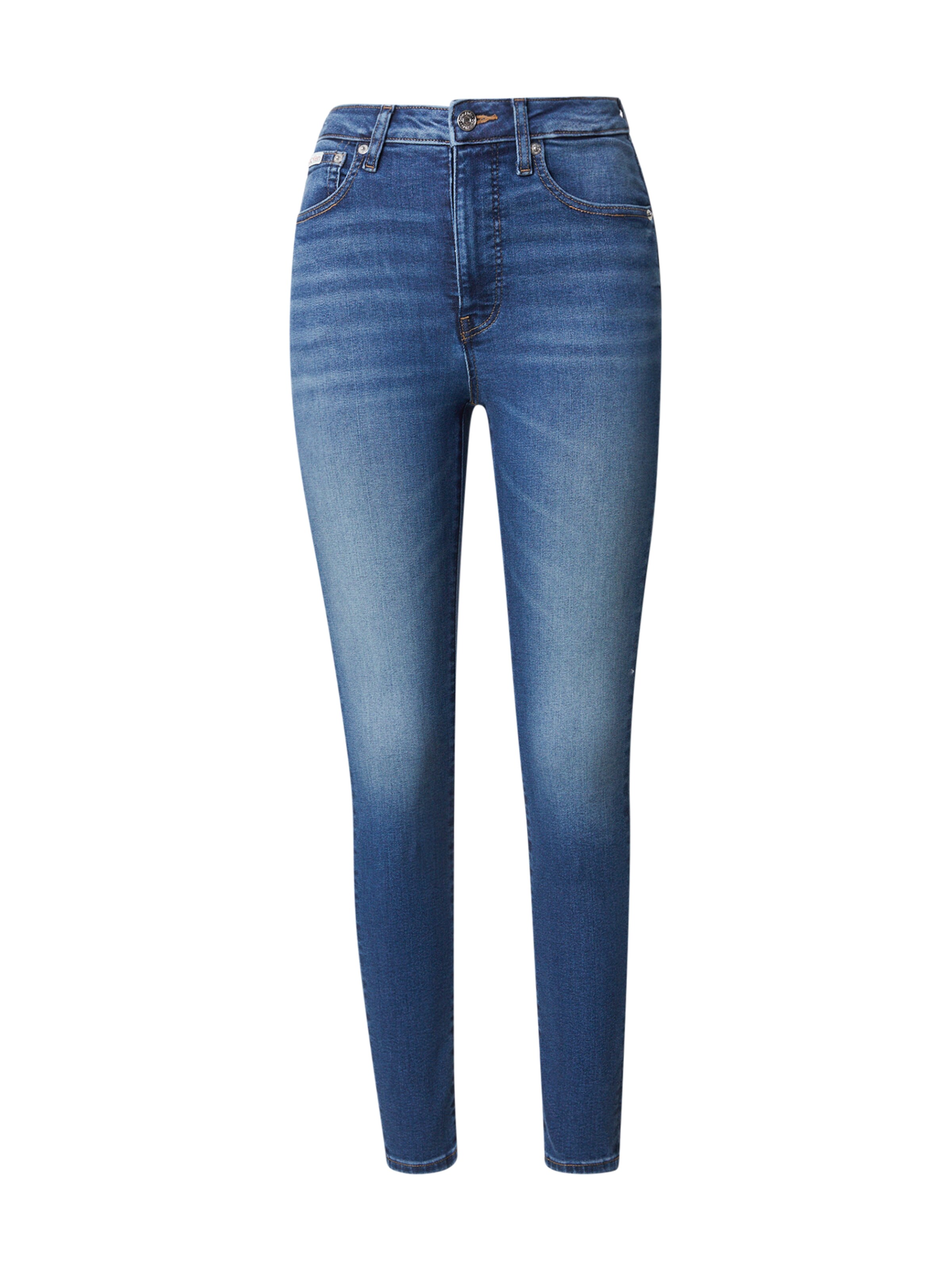 Skinny Jean Calvin Klein Jeans en bleu : devant