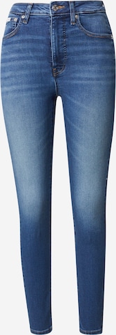 Skinny Jean Calvin Klein Jeans en bleu : devant