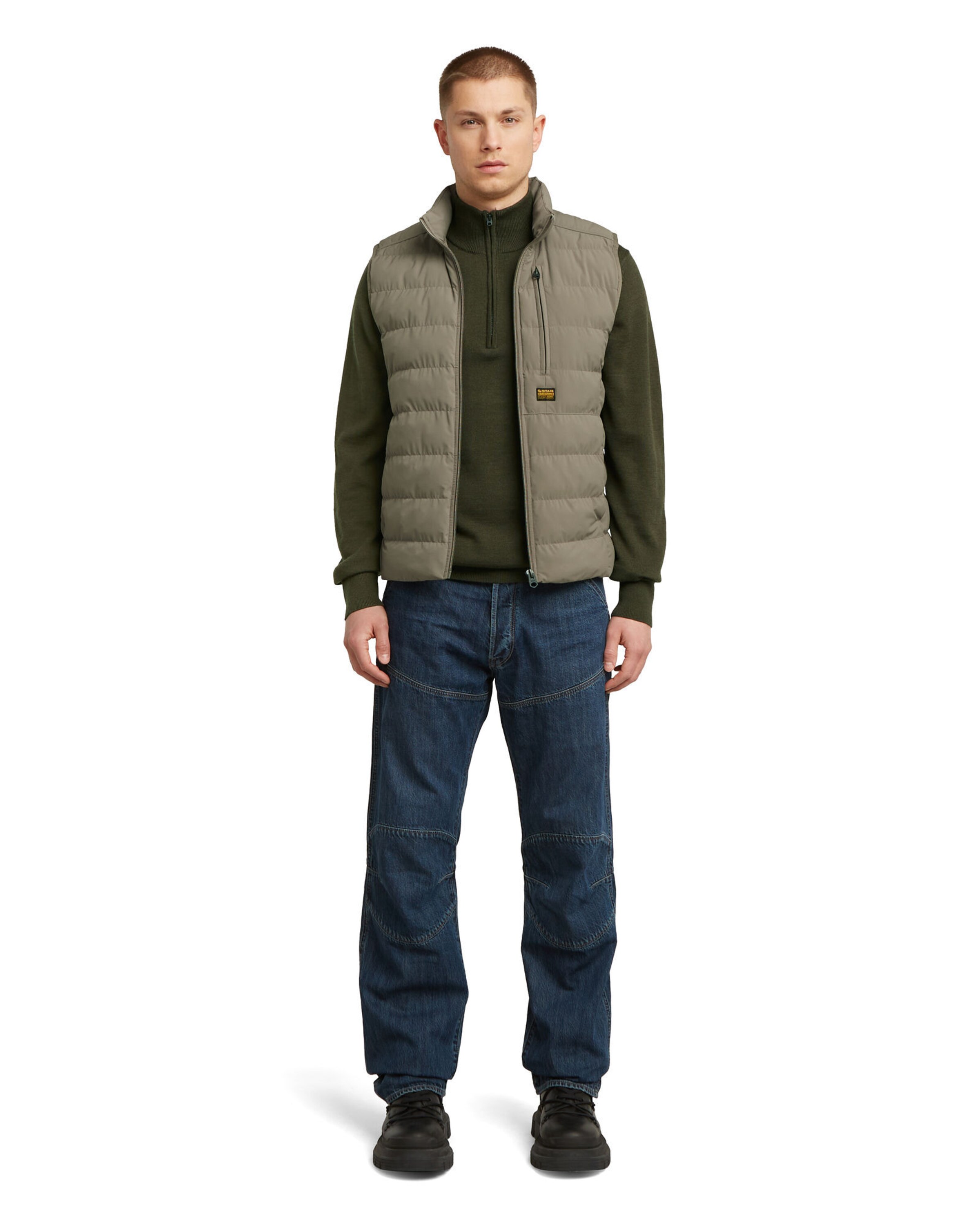 G-STAR Bodywarmer 'Foundation' in Groen