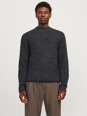 JACK & JONES Pullover 'JPRCCZIGGI' in Schwarz: Vorderseite