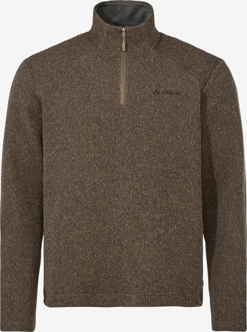 VAUDE Sports sweater 'Tesero II' in Beige: front