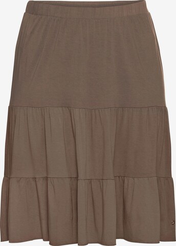 SHEEGO Skirt in Brown: front