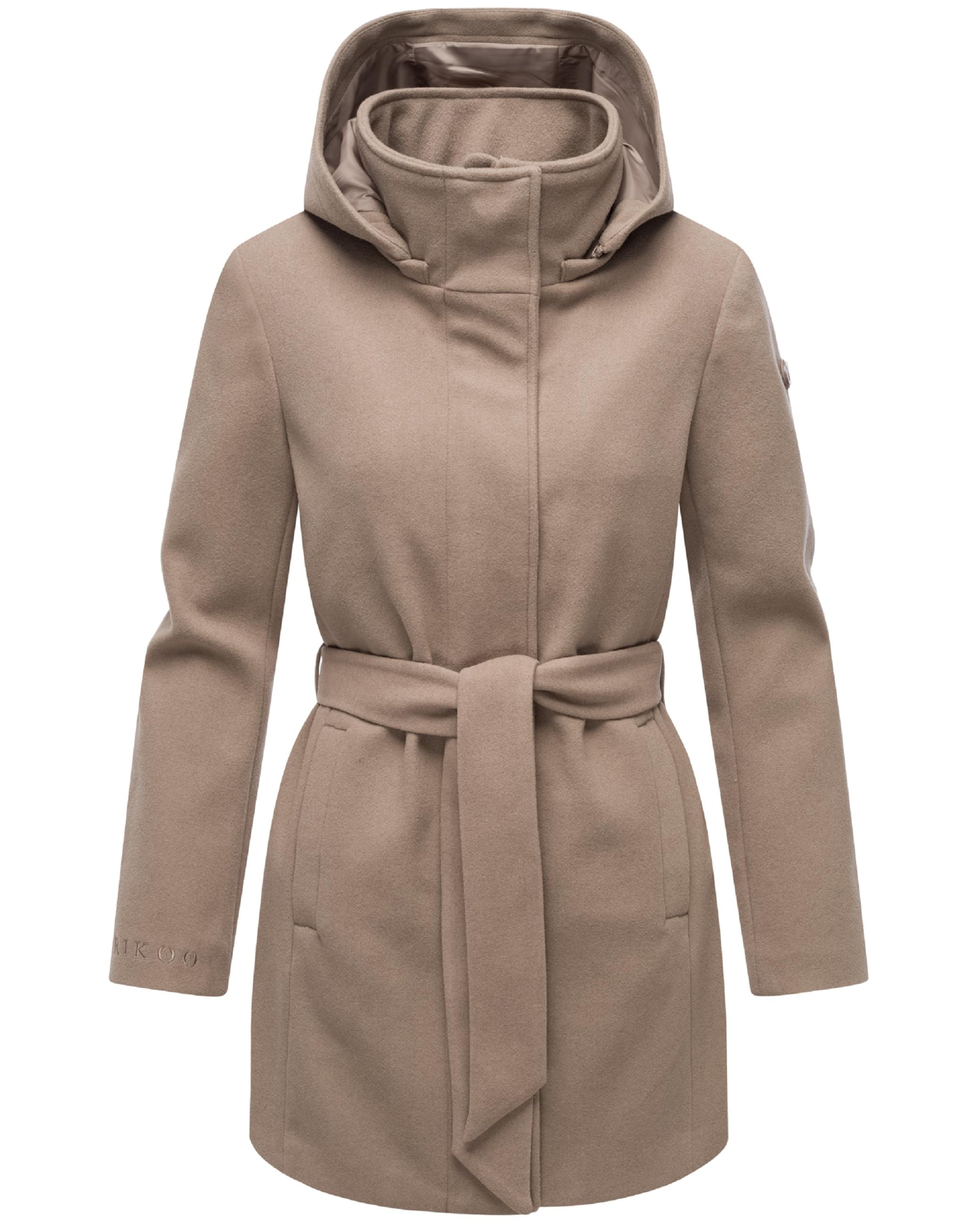 MARIKOOPrijelazni kaput 'Katalinaa 16' - smeđa boja: prednji dio