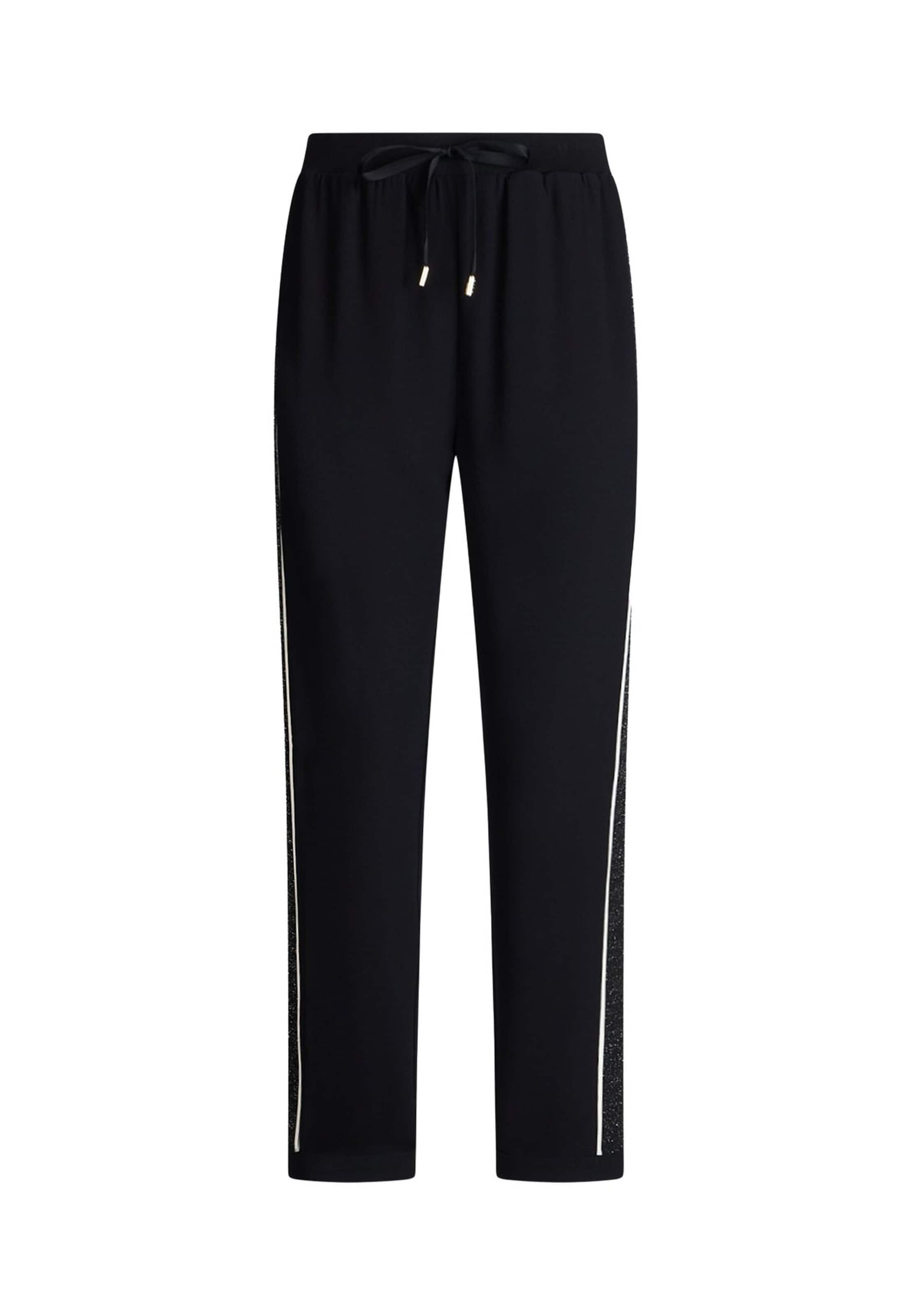 Liu Jo Regular Панталон в черно: отпред