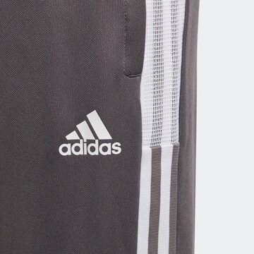ADIDAS PERFORMANCE Slim fit Workout Pants 'Tiro' in Grey