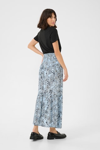 Kaffe Rok in Blauw