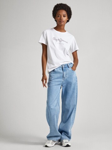 Pepe Jeans T-Shirt 'Hailey' in Weiß