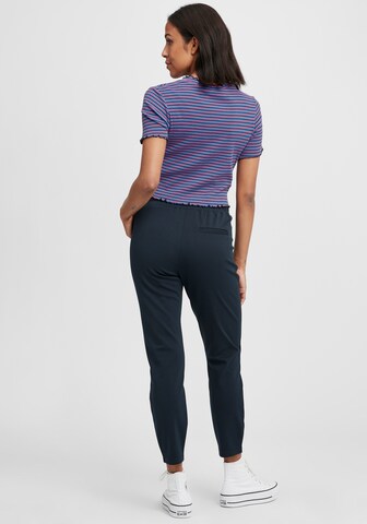 Oxmo - Tapered Calças 'Anita' em azul