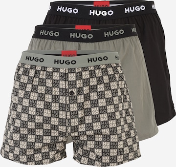 Boxers HUGO en vert : devant