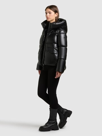 Veste d’hiver 'Aurora' khujo en noir