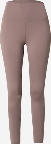 Pantalon de sport 'ONE' NIKE en marron : devant