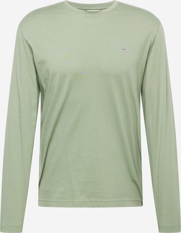 T-Shirt GANT en vert : devant