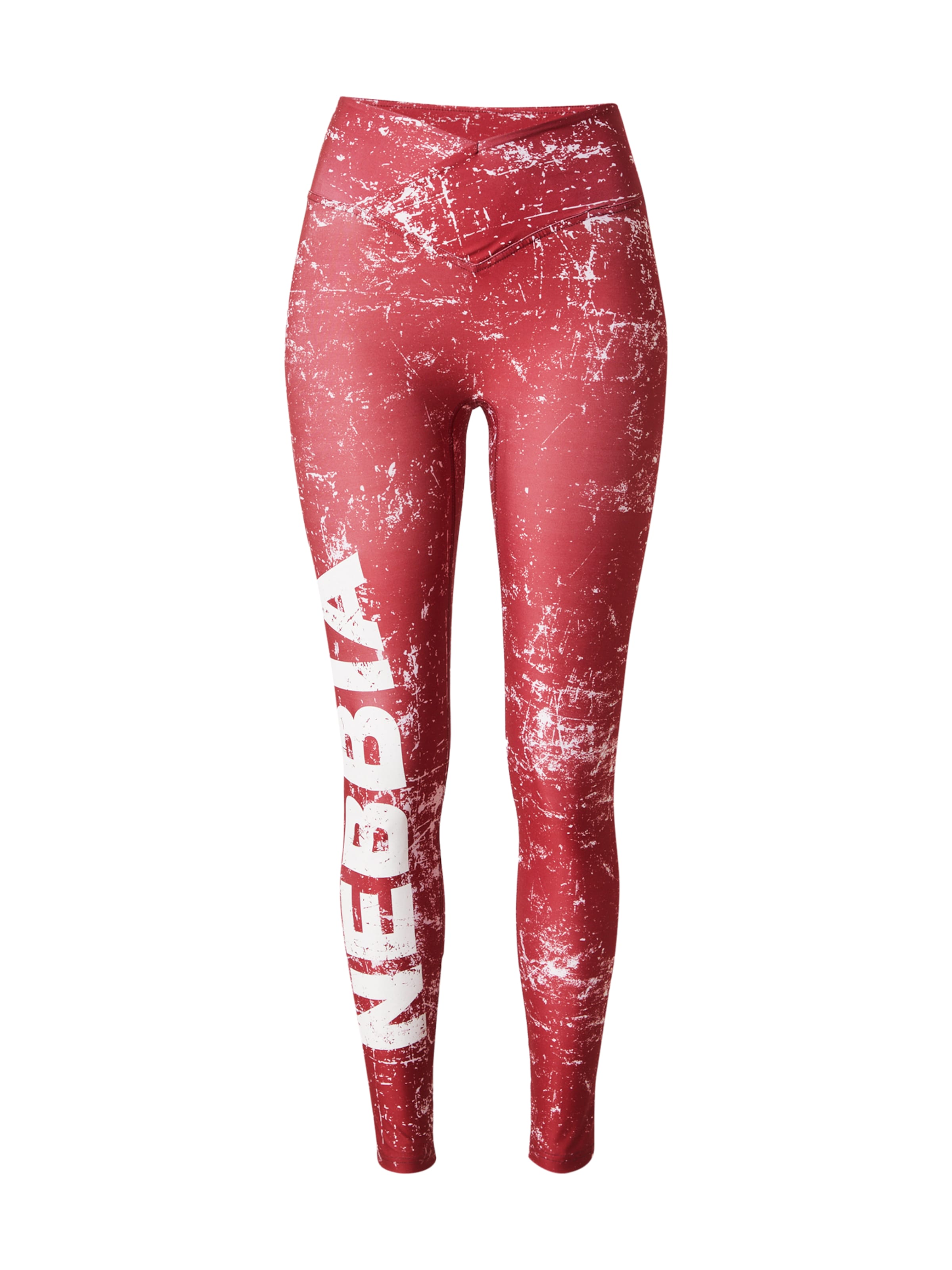 NEBBIA - Skinny Calças de desporto 'ROUGH GIRL 616' em vermelho: frente