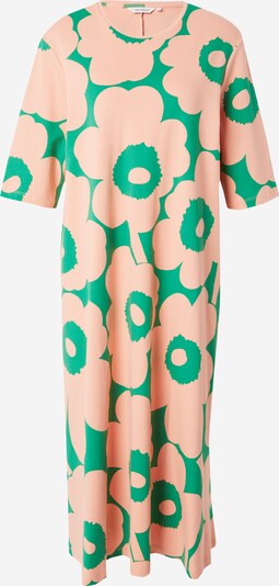 Marimekko Vasaras kleita, krāsa - zaļš / aprikožu, Preces skats