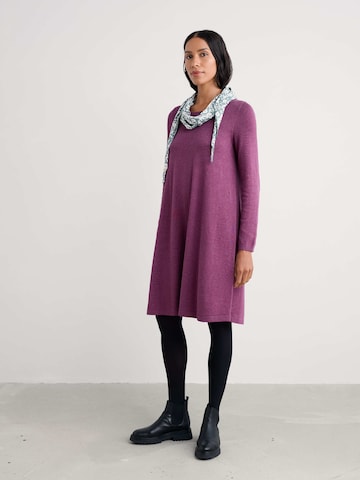 Robes en maille 'Poltreen' Seasalt Cornwall en violet