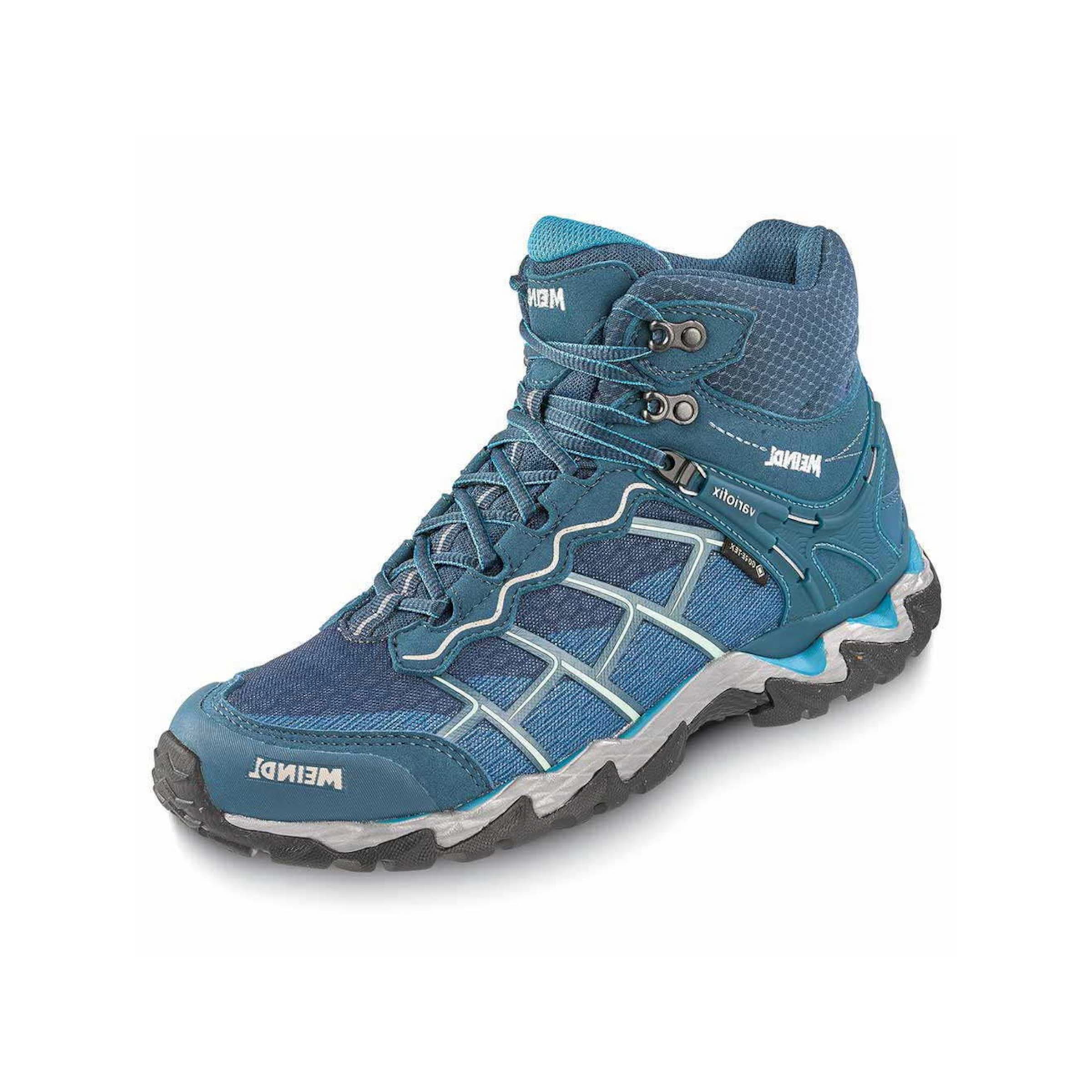 MEINDL Wanderschuh 'Houston' in petrol / tanne / weiß, Produktansicht