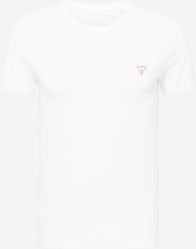 GUESS Majica | rdeča / bela barva, Prikaz izdelka