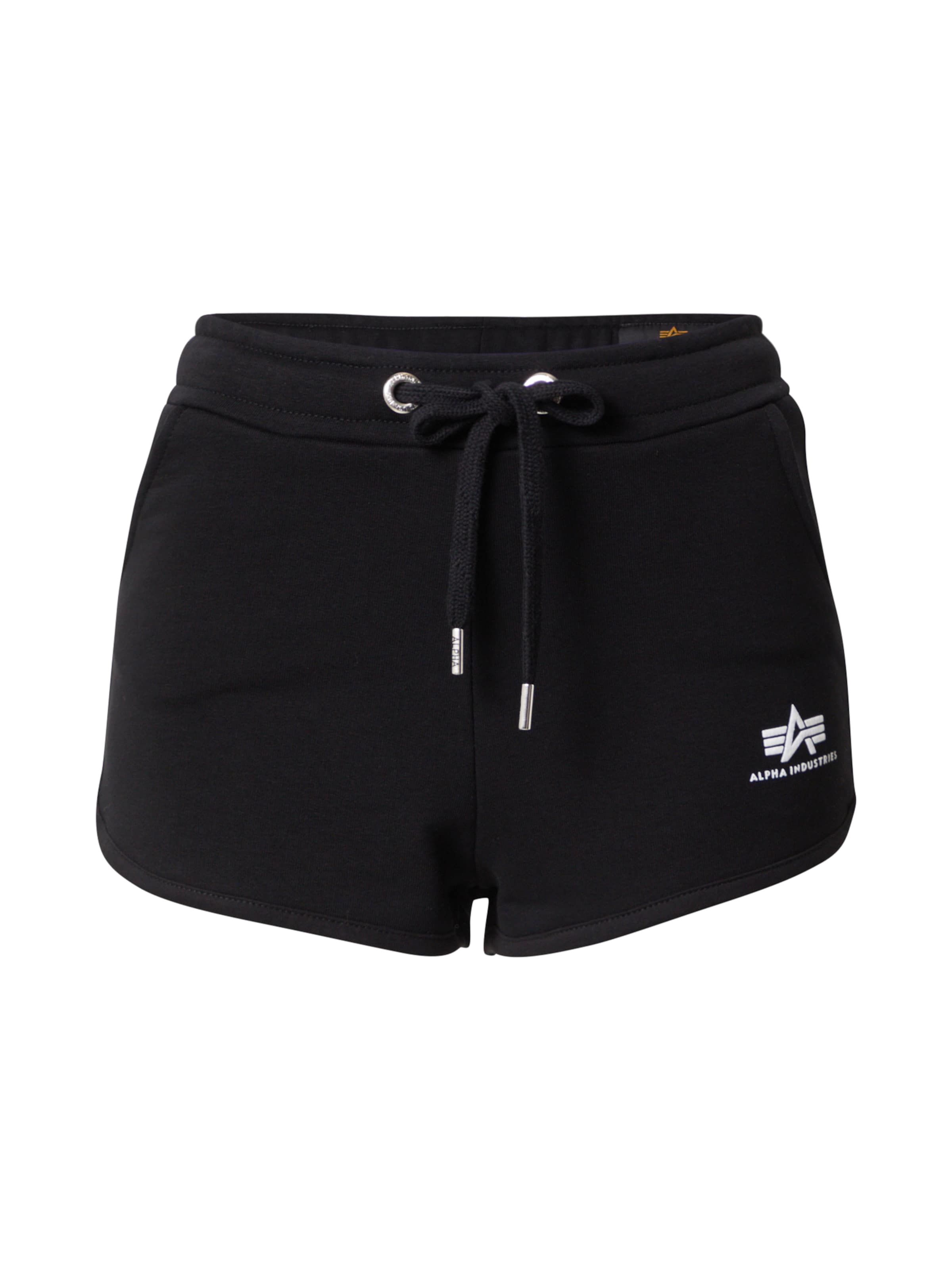 ALPHA INDUSTRIES Штаны в Черный: спереди
