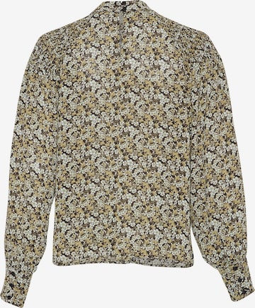 MSCH COPENHAGEN Bluse 'Jamela Rikkelie' i beige