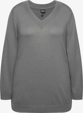 Ulla Popken Trui in Grijs: voorkant