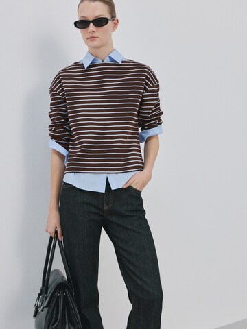 MANGO Sweatshirt 'TIMOTHEE' in Braun