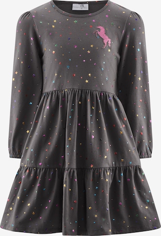 happy girls Kleid in Grau: Vorderseite