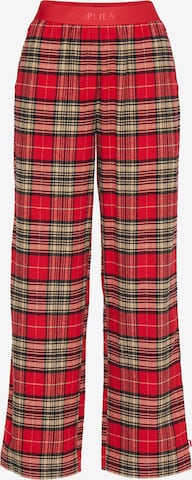 Joop Jeans - Pantalón de pijama 'After Dark' en rojo: frente