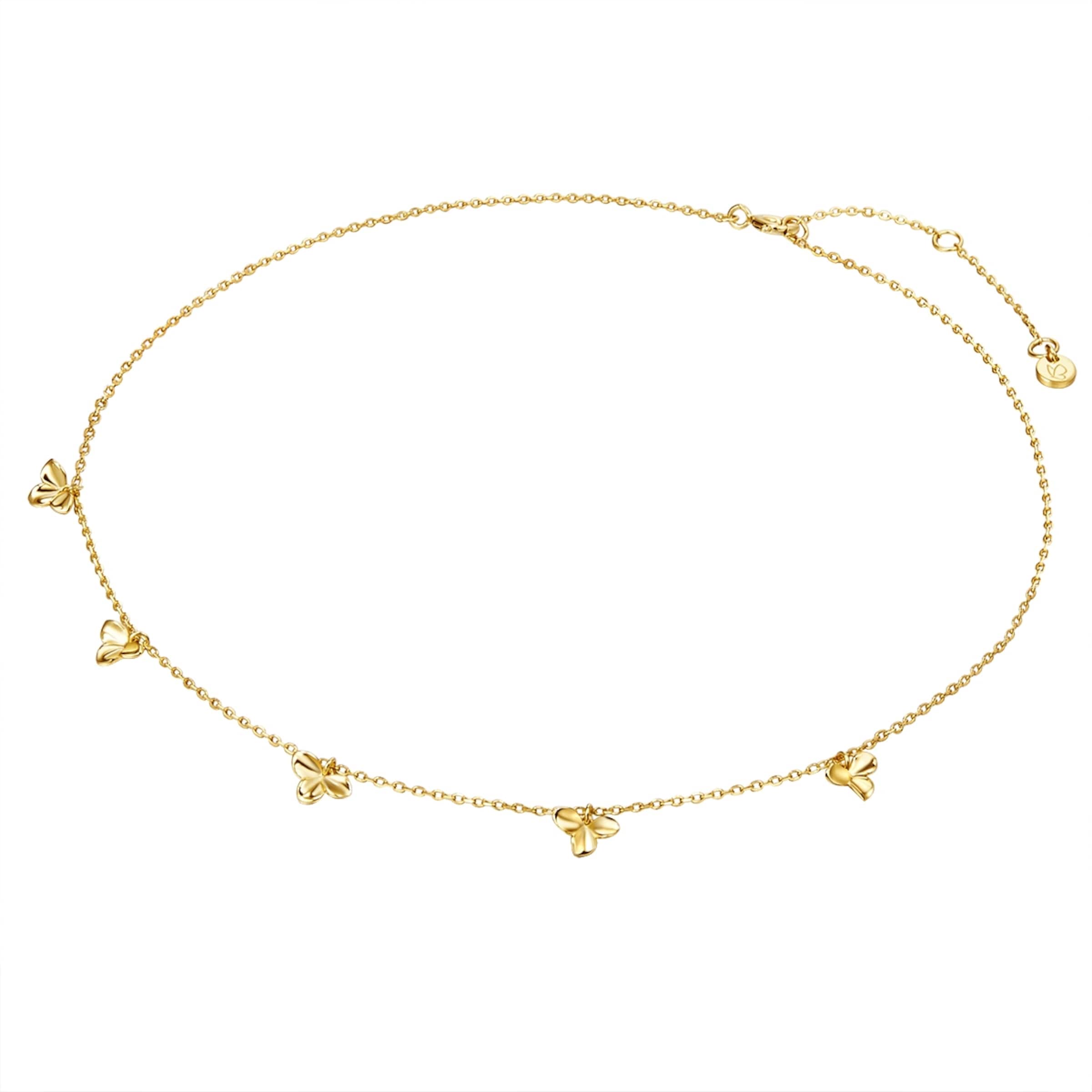 Glanzstücke München Ketting in Goud: voorkant