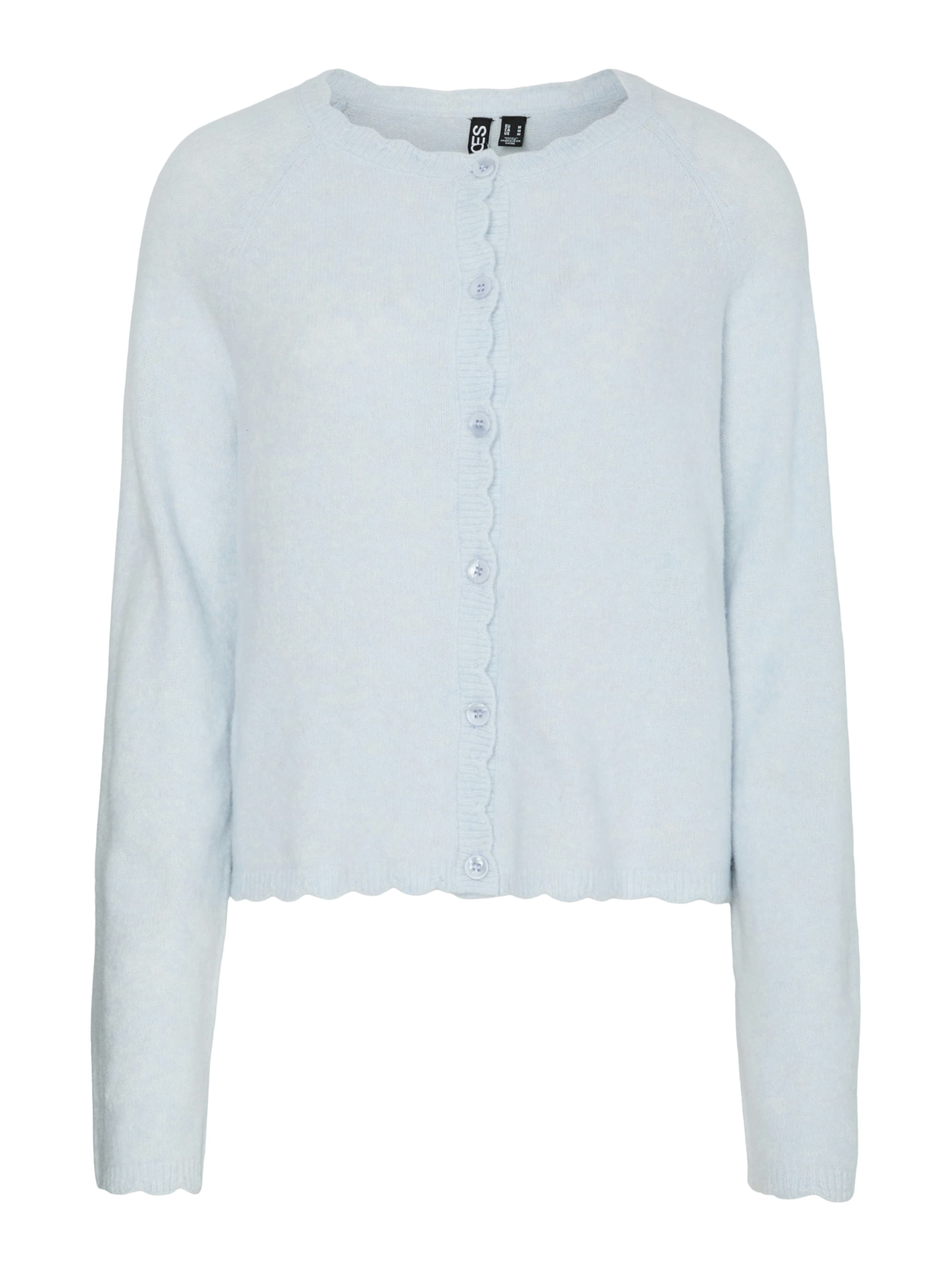 PIECES Πλεκτή ζακέτα 'PCRATH' σε μπλε: μπροστά