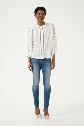 CULTURE Shirt 'Taro' in Wit