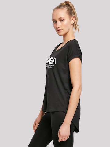 F4NT4STIC T-Shirt 'NASA Aeronautics And Space -BLK' in Schwarz