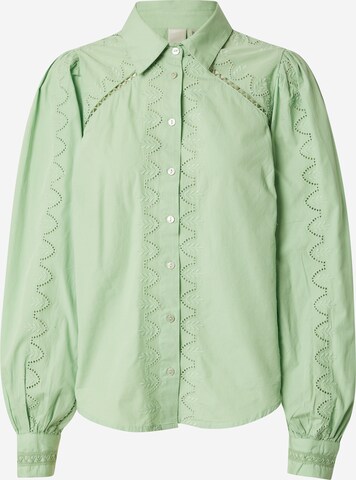 Y.A.S - Blusa 'KENORA' en verde: frente