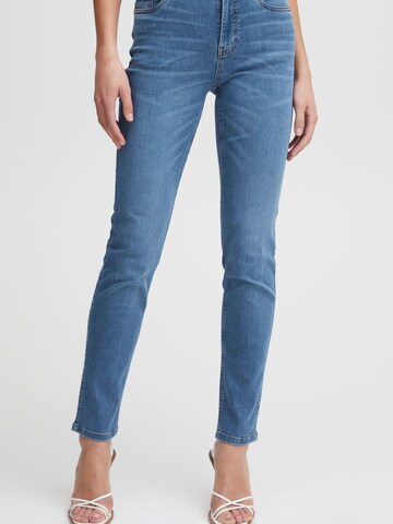PULZ Jeans Slimfit Jeans 'Emma' in Blauw