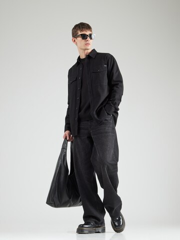Regular fit Camicia di REPLAY in nero