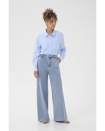 Cream Wide Leg Jeans 'CRVisti' in Blau