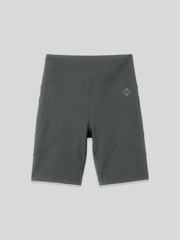 Tommy Life - Tapered Leggings 'Gamaschen' em verde