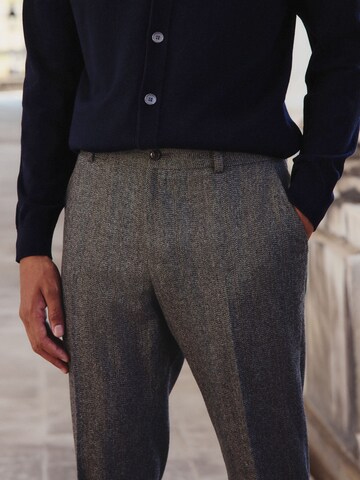 Next Regular Trousers with creases in Grey