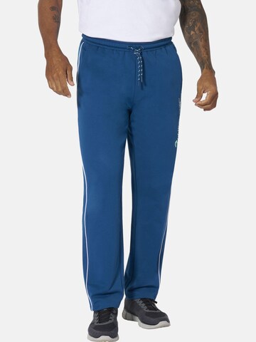 Jan Vanderstorm Loose fit Pants 'Kalevi' in Blue: front