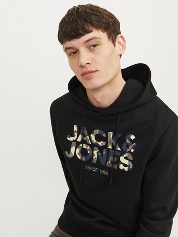 JACK & JONES Sweatshirt 'JWHJames' i sort
