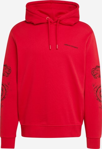 ARMANI EXCHANGE Sweatshirt in Red: front