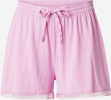 Tommy Hilfiger Underwear Пижамные штаны в Ярко-розовый: спереди
