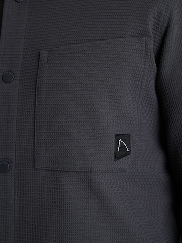 CHASIN' Regular fit Overhemd 'Axel Structure' in Zwart