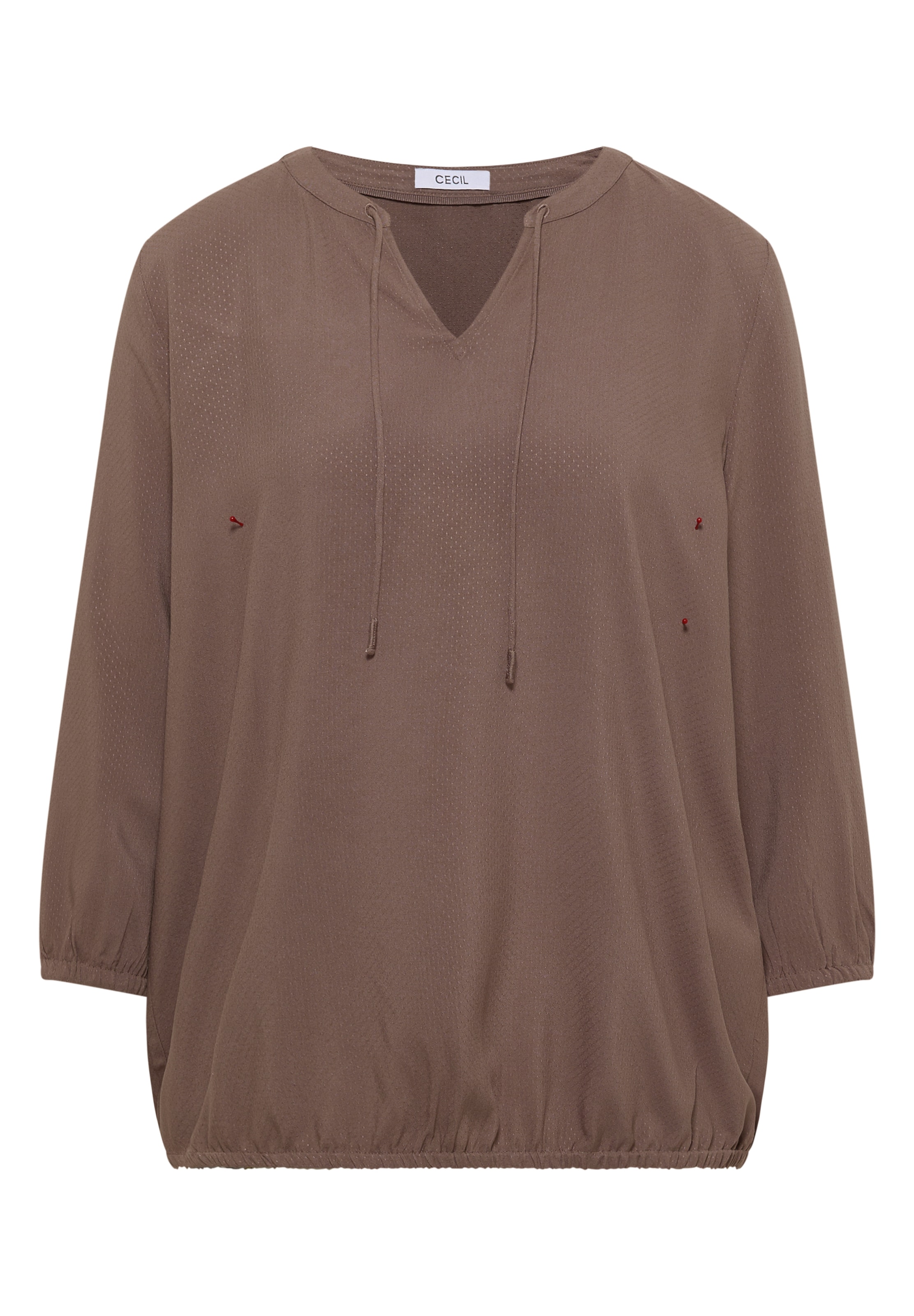 CECIL Bluse in Braun: Vorderseite