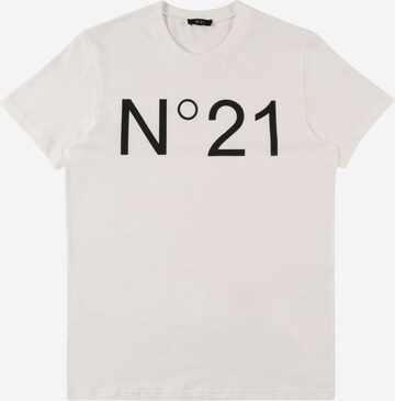 N°21 Shirt in White: front